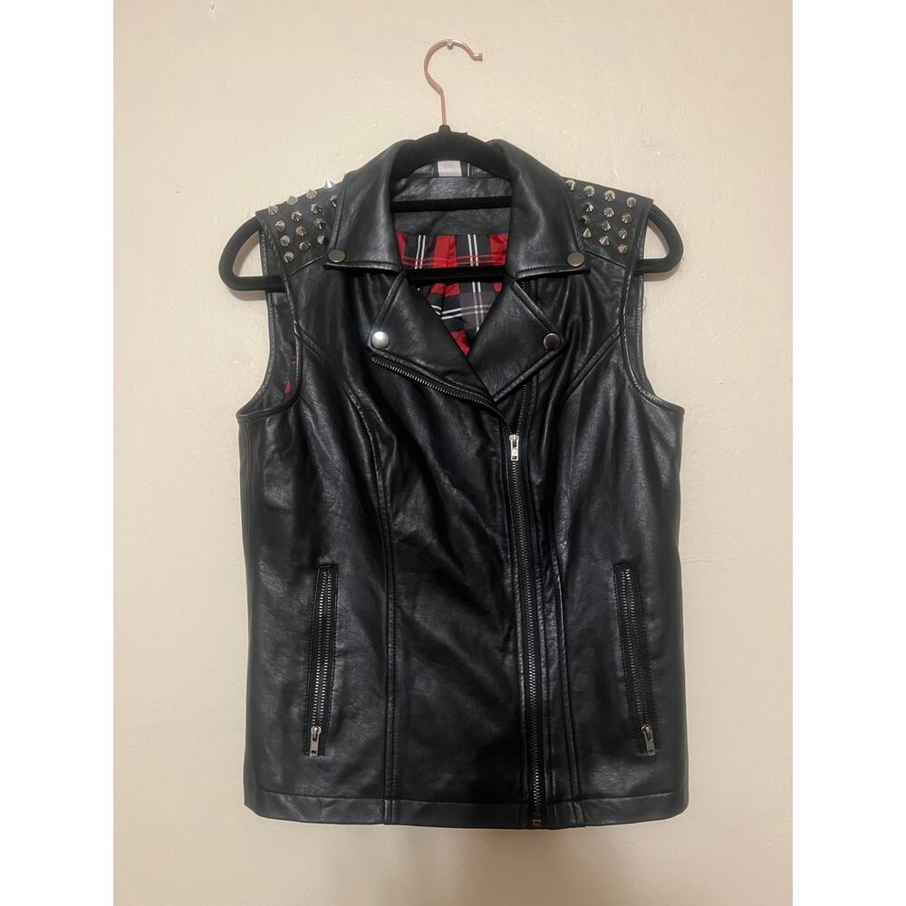 Riverdale South Side Serpents varsity leather studded vest